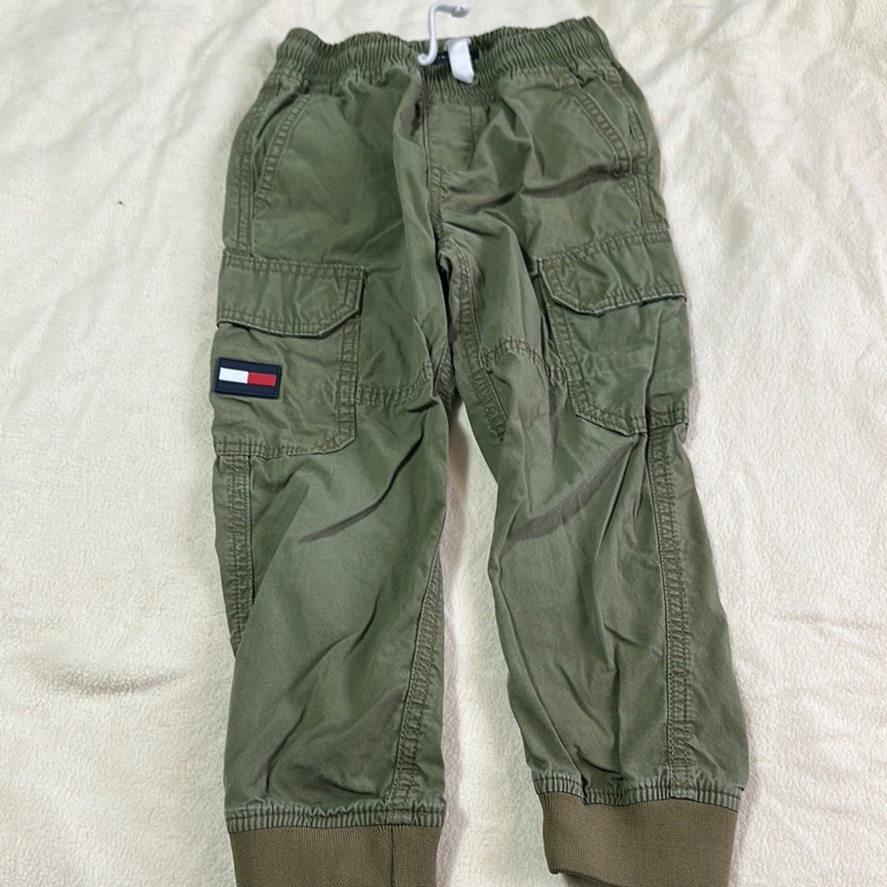 Tommy Hilfiger Khaki Green Cargo Joggers